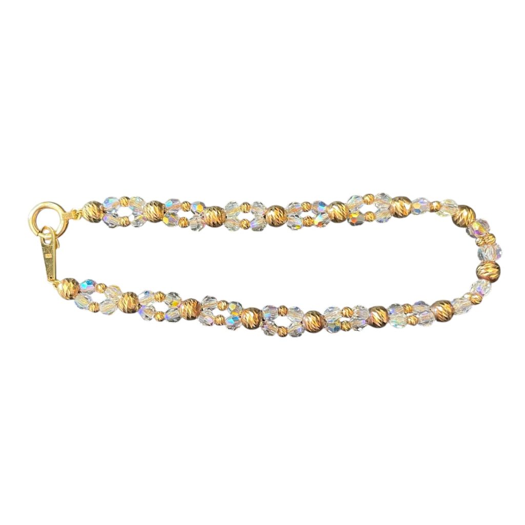 K18 石付きブレスレット