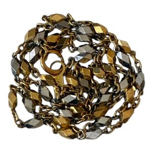 K18/Pt850 コンビ ネックレス