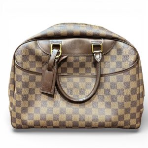ルイヴィトン(Louis Vuitton) ダミエ・エベヌ・ドーヴィル ハンドバッグ