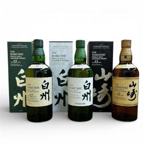 ‎サントリーウイスキー 山崎12年 白州NV 白州12年 3種完備