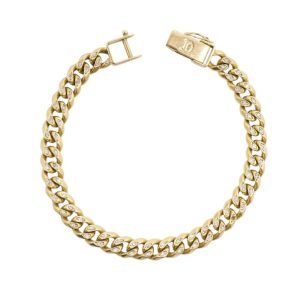 K18 18金 ブレスレット ゴールド　喜平　6面　ダイヤモンド