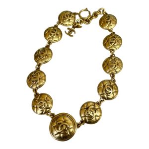 CHANEL（シャネル） ヴィンテージ ココマーク マトラッセ ネックレス