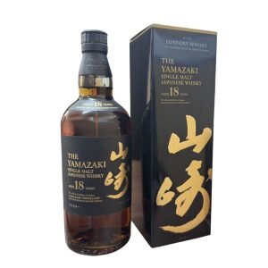 山崎18年　サントリー シングルモルトウイスキー