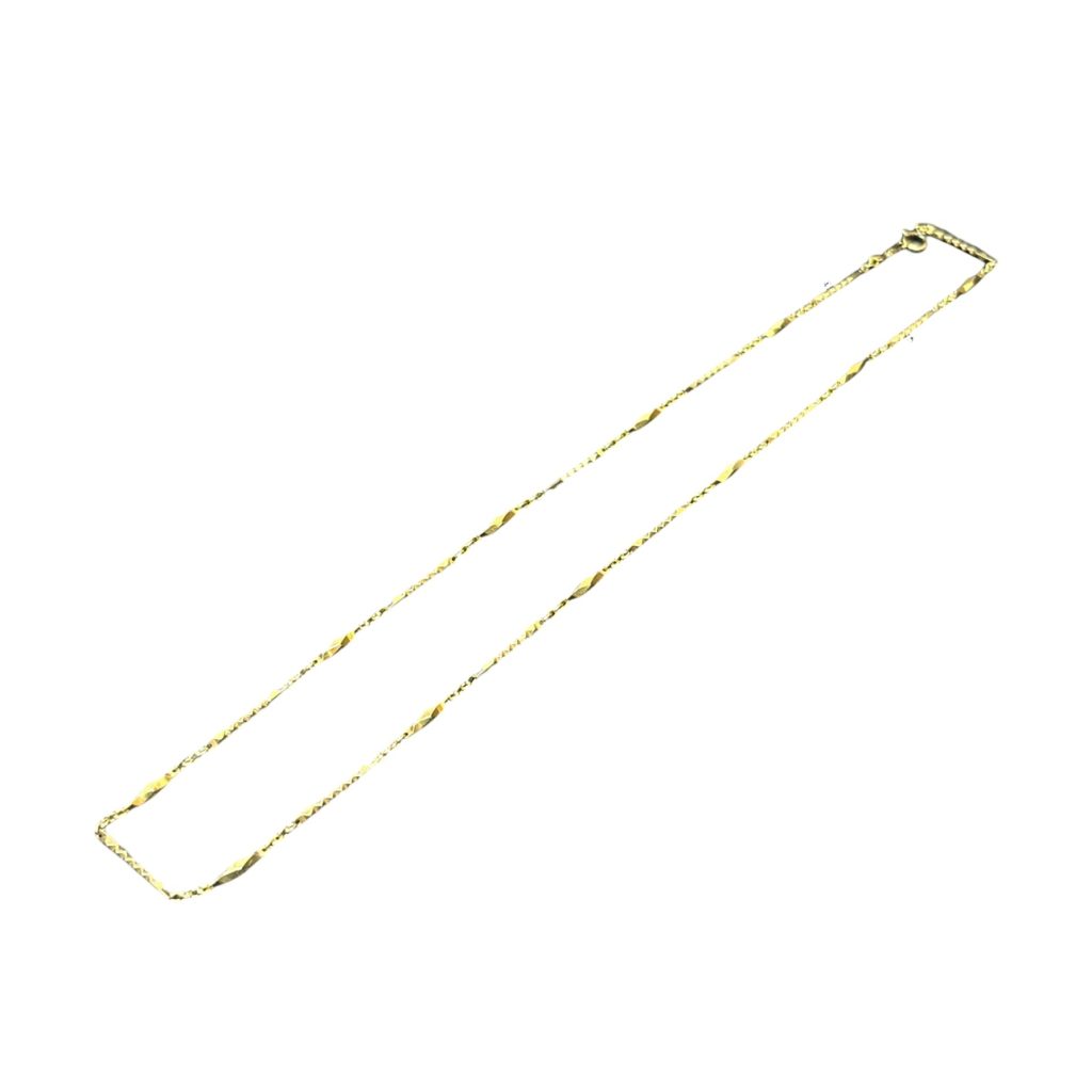 K18 ネックレス　石なし