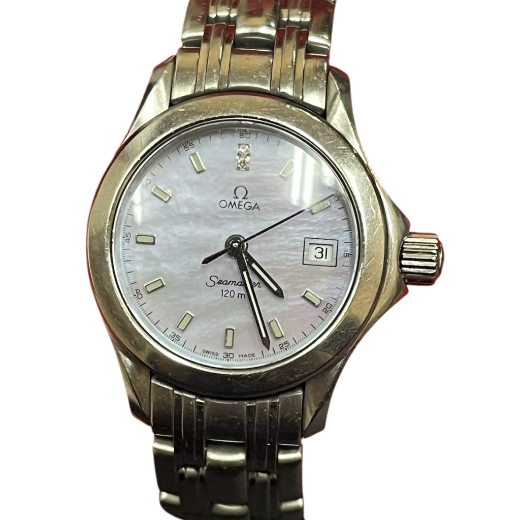 OMEGA(オメガ)　シーマスター　レディース　クォーツ時計