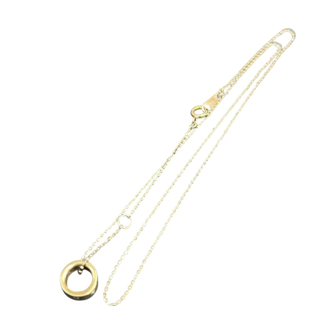 K18WG(18金ホワイトゴールド)　ネックレス