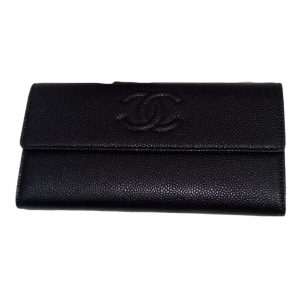 CHANEL キャビアスキン 長財布 札幌市白石区 菊水