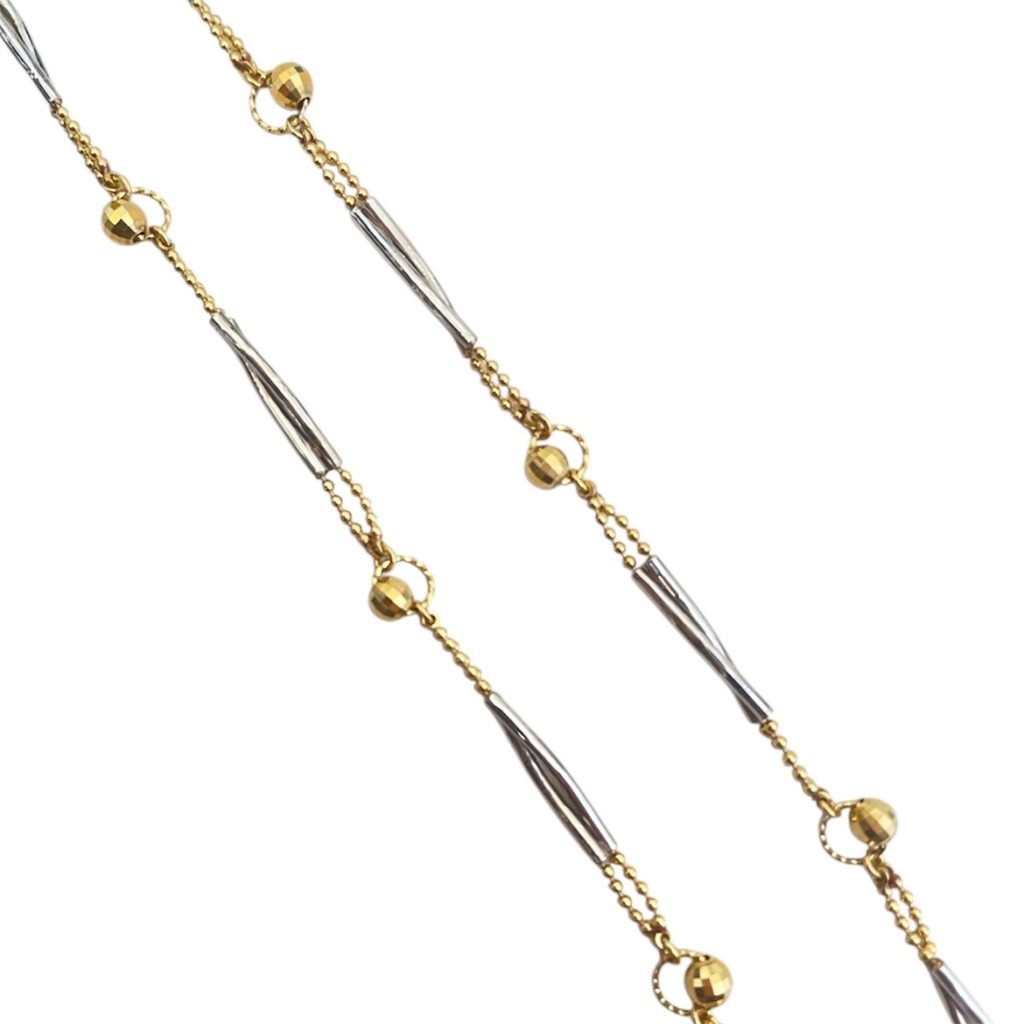 K18/Pt900 ネックレス　18金/プラチナ900