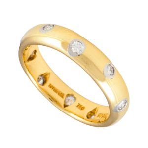 【Tiffany＆Co K18(18金)リング/宝石・ダイヤモンド・貴金属・アクセサリー・メンズ・レディース】ティファニー