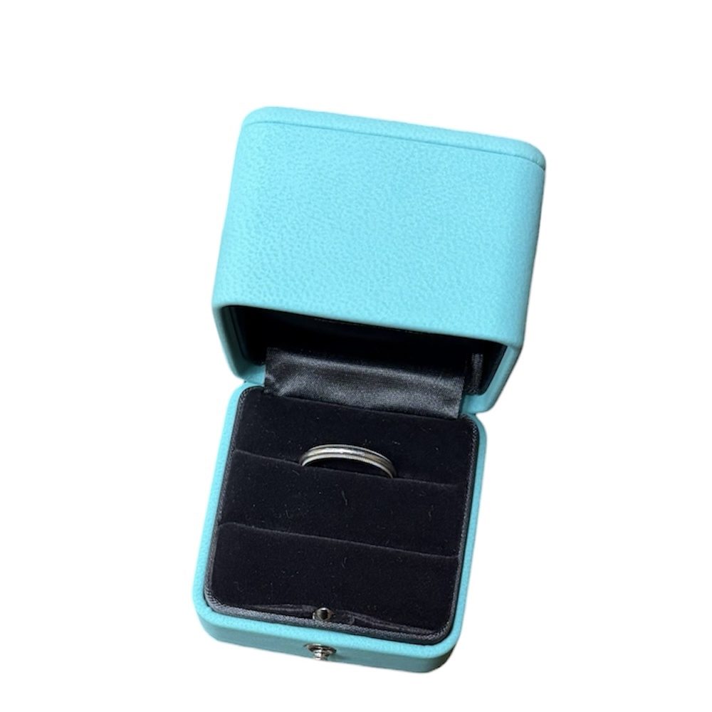 Tiffany＆Co. ティファニー トゥギャザー ミルグレイン バンド リング