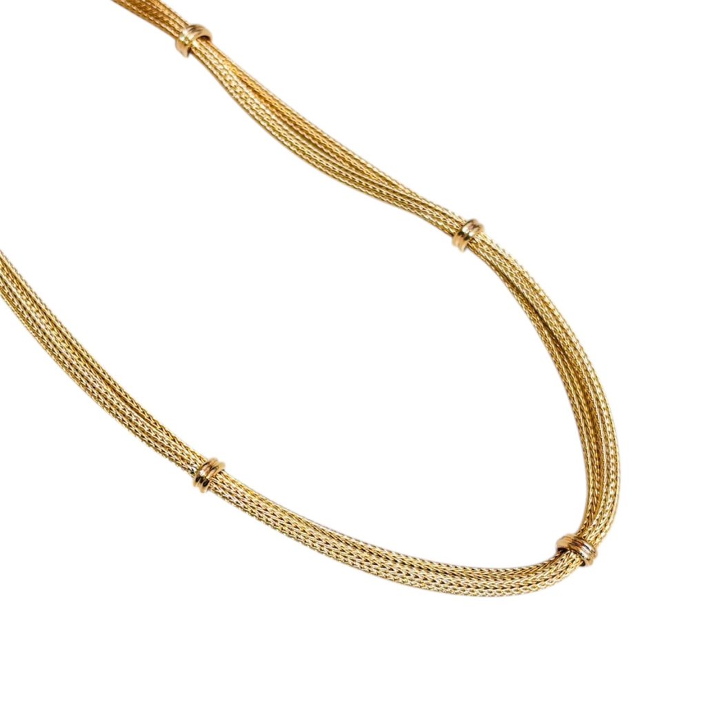 K18　18金　ネックレス