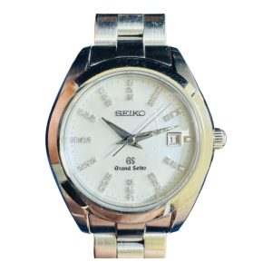 GS Grand Seiko グランドセイコー ダイヤデイト ホワイトシェル
