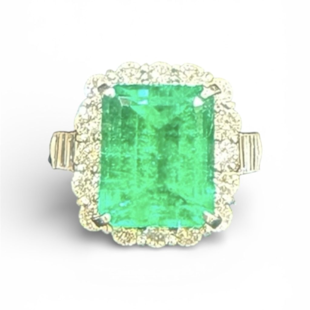 【Pt900　エメラルド　5.34ct】弘前市