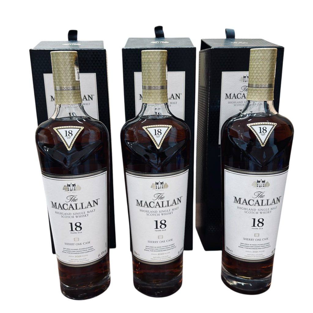 マッカラン18年 シェリーオーク箱付き