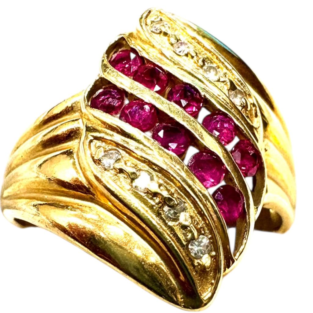 K18 ルビー リング