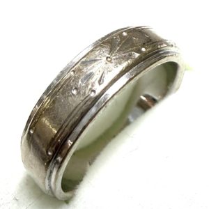 K18WG 18金ホワイトゴールド リング