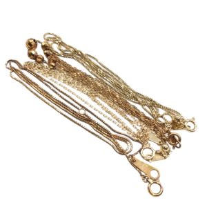 【K18(18金)　ネックレス　まとめ/貴金属・アクセサリー・メンズ・レディース】