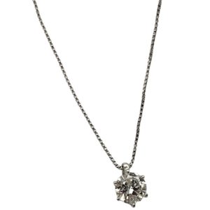 Pt900 プラチナ900 ダイヤモンド ネックレス