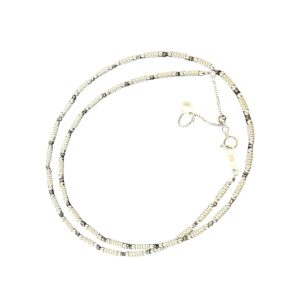 K18WG 18金ホワイトゴールド ネックレス