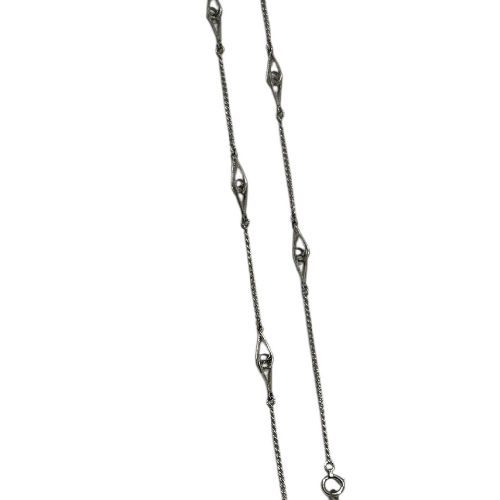 K18WG　ネックレス