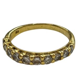 K18 メレダイヤ リング