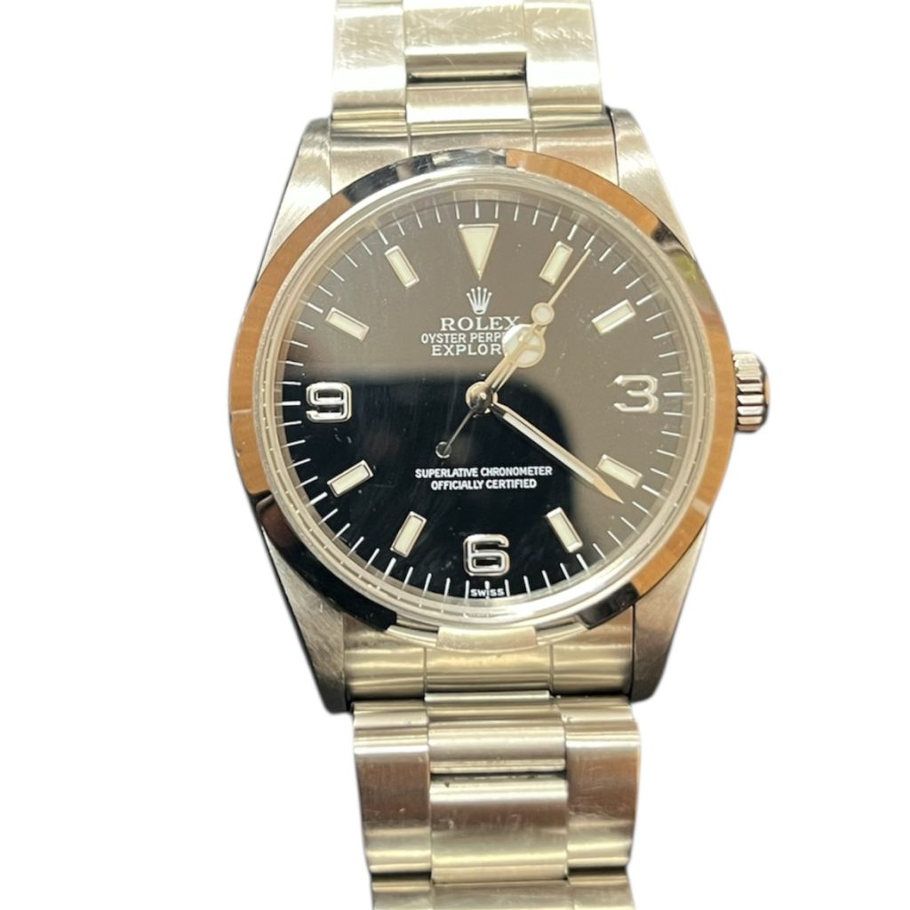 ロレックス エクスプローラー 14270 36mm ステンレススチール ブラックダイヤル