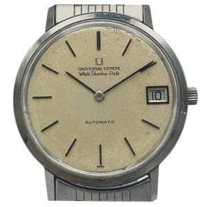 UNIVERSAL GENEVE ユニバーサルジュネーブ  ホワイトシャドウ アンティーク 時計