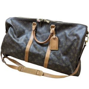 LOUIS VUITTON ルイ・ヴィトン キーポル・バンドリエール55 モノグラム ボストンバッグ