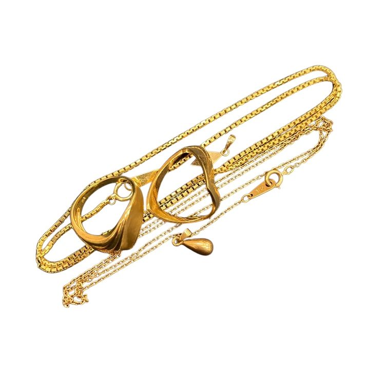 【アクセサリー おまとめ】K18 18金 750