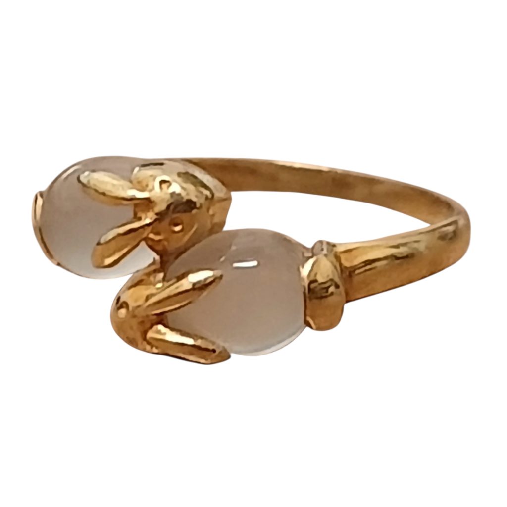 K18（18金・750）クォーツ リング