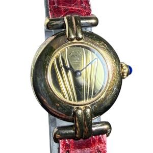 Cartier（カルティエ）マスト コリゼ ヴェルメイユ SM をお買取しました｜さすがや函館上磯店