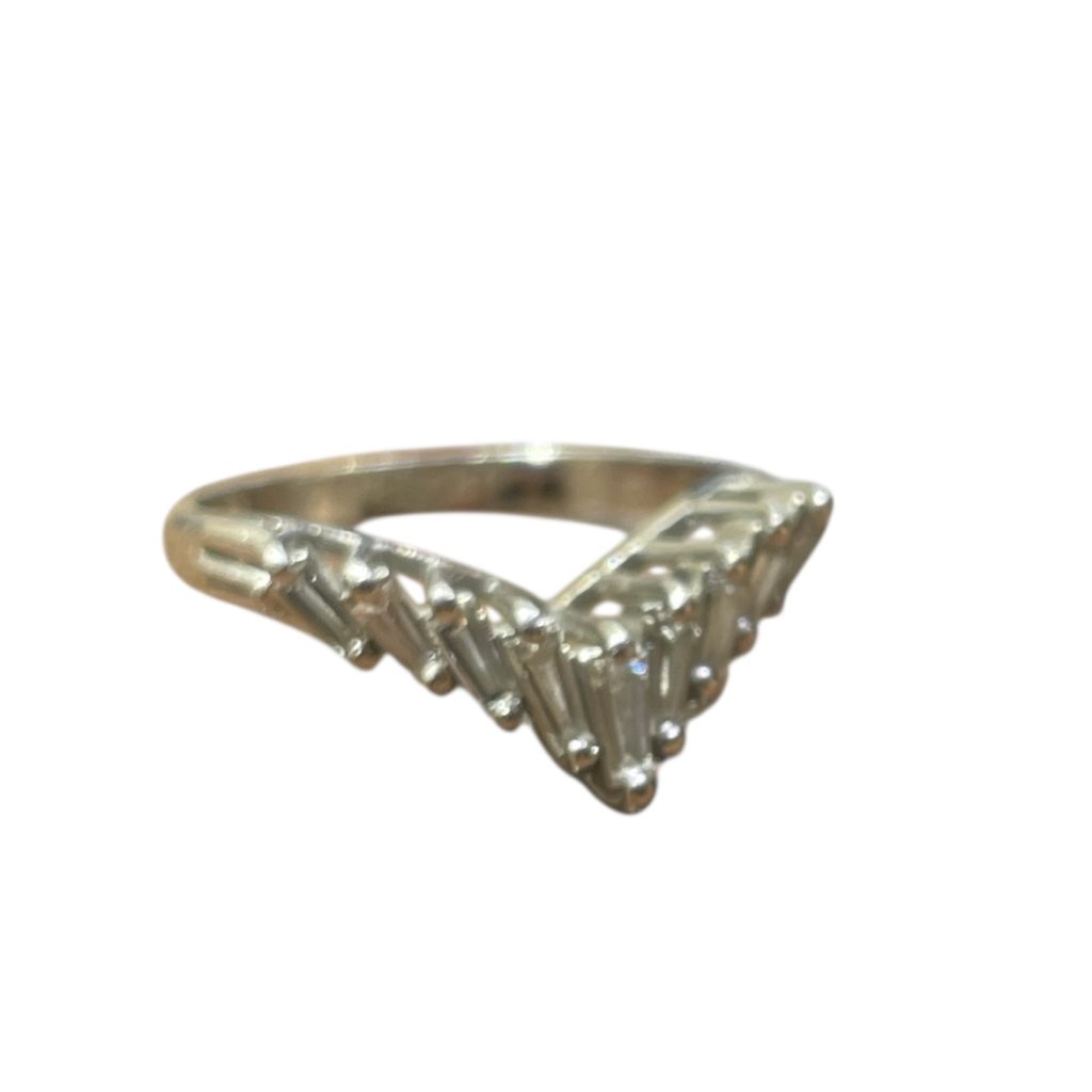 【Pt900　ダイヤモンドリング　鑑定書付】