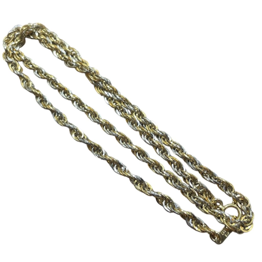 【K18Pt850　コンビネックレス】