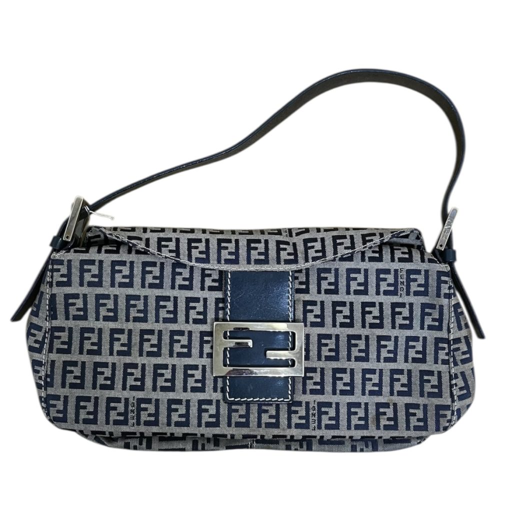 フェンディ マンマバケット ズッキーノ柄 ショルダーバッグ
