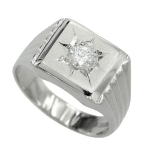 K18WG リング ダイヤモンド K18 ゴールド ホワイトゴールド 750 パラジウム 18金