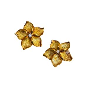 K18　18金　イヤリング