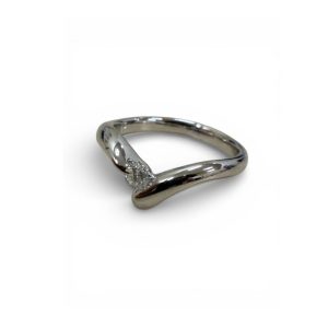 Pt900 プラチナ リング 指輪 石あり