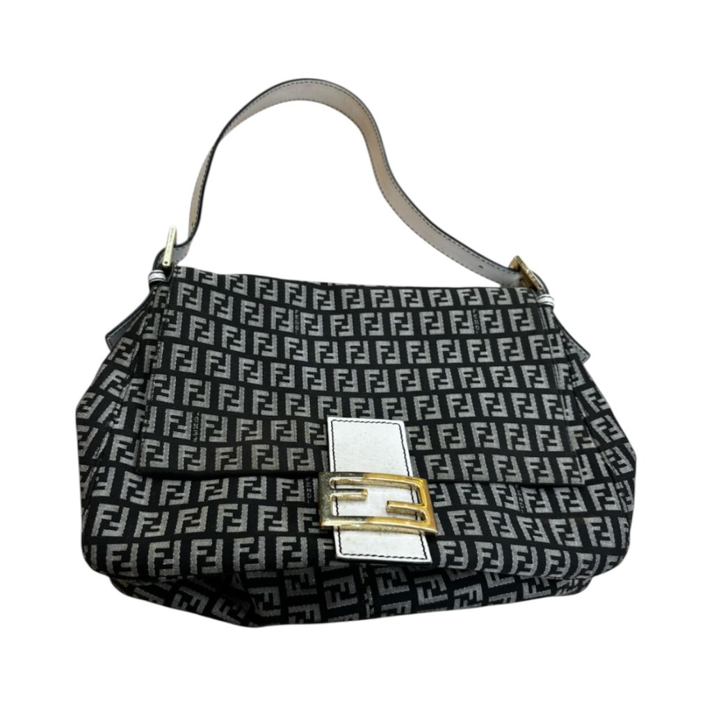 フェンディ ズッキーノ マンマバケット ショルダーバッグ 2288-8BR001-LPN-078