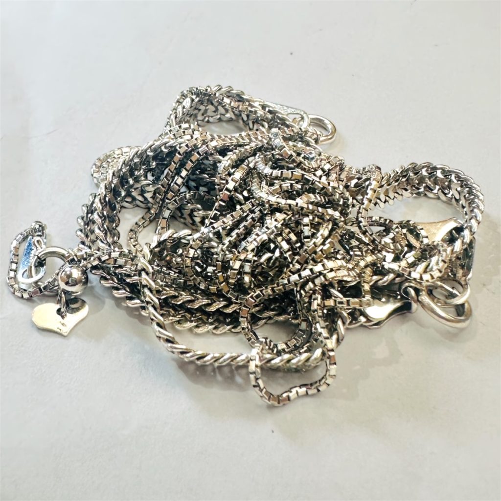 Pt900　ネックレスまとめ(プラチナ)