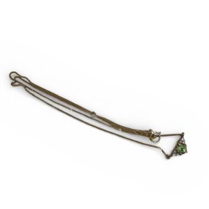 K18 18金 750 ネックレス 石あり