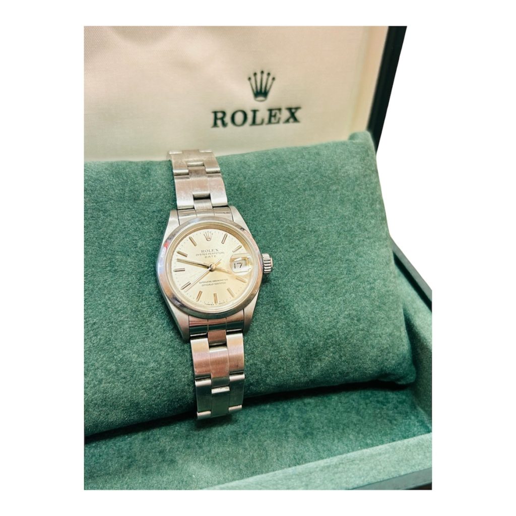 ロレックス オイスターパーペチュアル レディースデイト 買取り