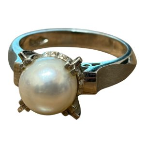 Pt900（プラチナ900）パールリング