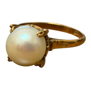 K18（18金・750）パールリング