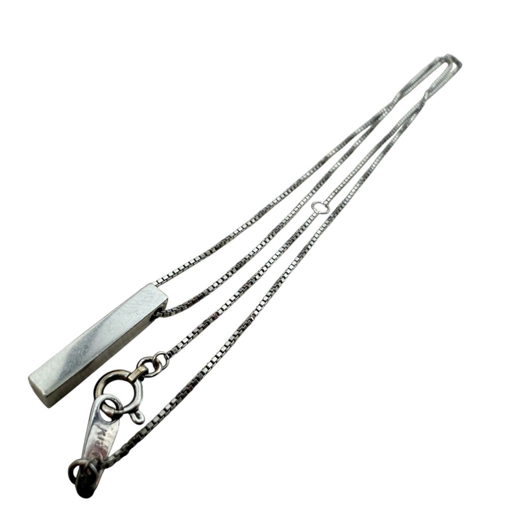 K18WG(18金 750 ホワイトゴールド) ネックレス