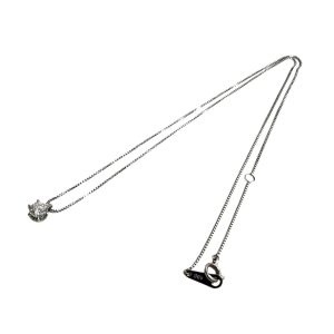 【Pt850 (プラチナ850)】ダイヤモンド  ネックレス