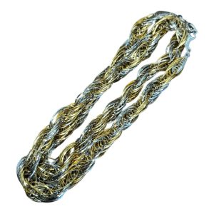 K18(18金)Pt900(プラチナ900)コンビネックレス