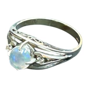 K14WG ホワイトゴールド　リング　買取り