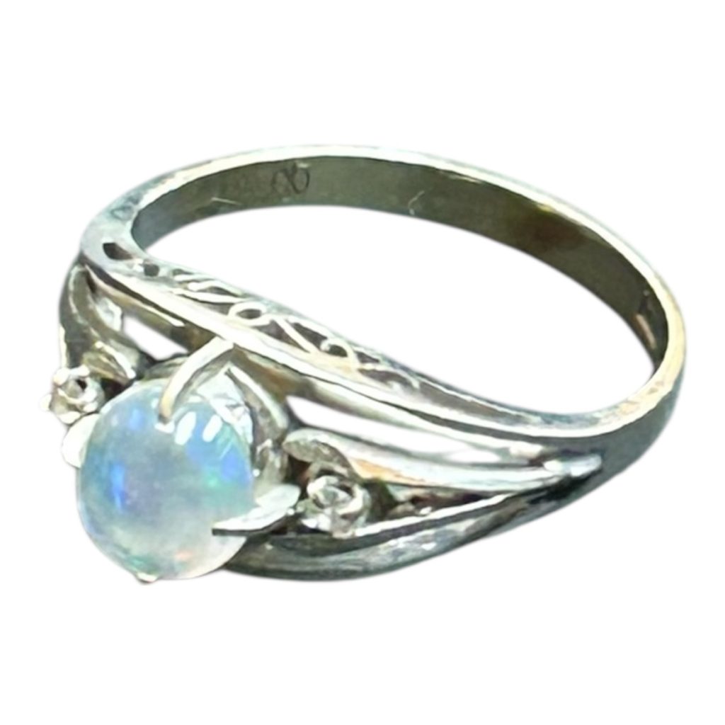 K14WG ホワイトゴールド　リング　買取り