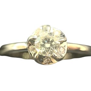 【Pt900 ダイヤモンドリング】