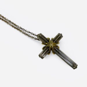 【ティファニー　クロス　シルバーネックレス】